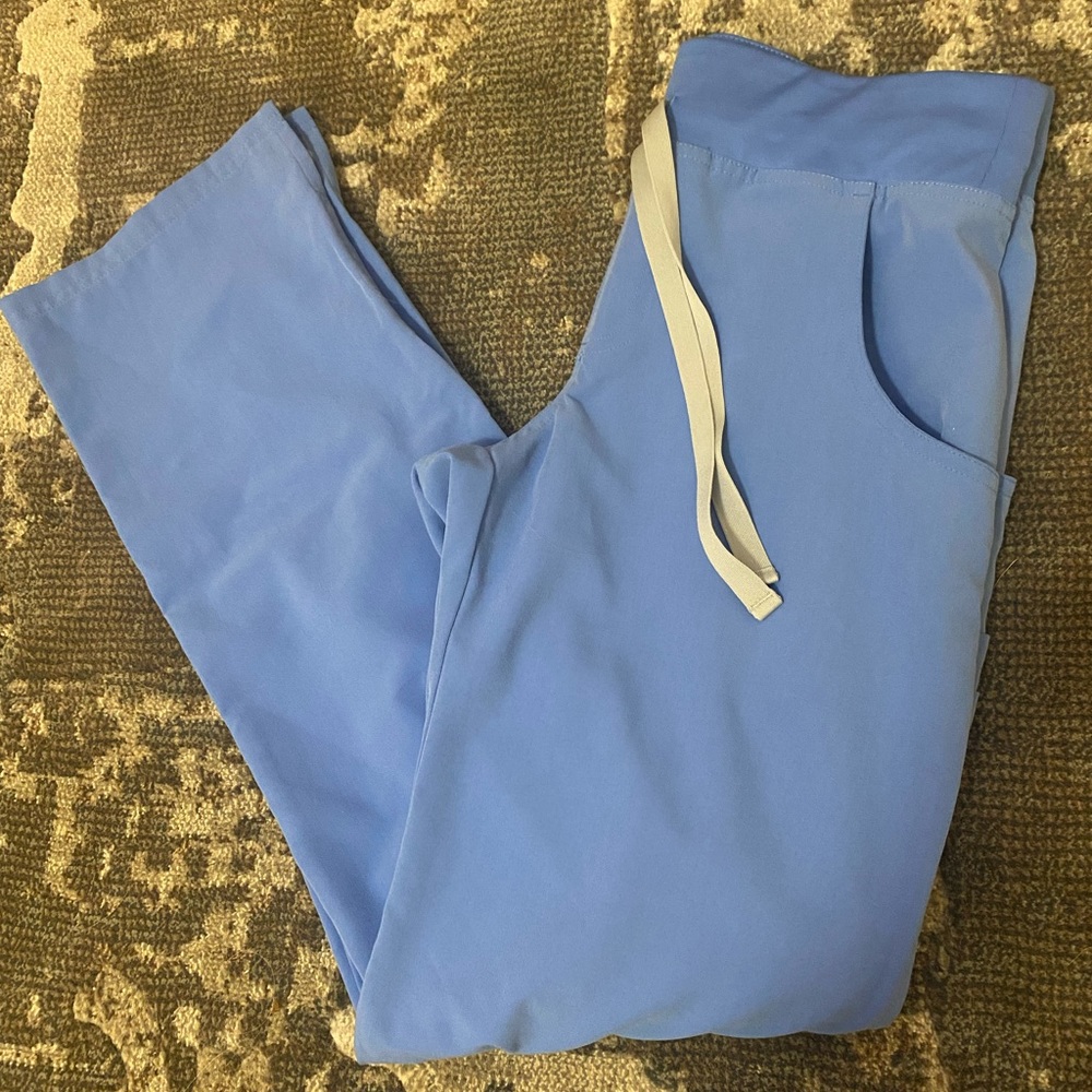 Figs Cargo Scrub Pant Ceil Blue XXS